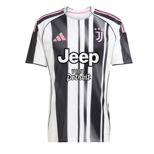 Juventus Khephren Thuram #19 Hemmatröja 2025-26 Kortärmad Juventus Khephren Thuram #19 Hemmatröja 2025-26 Kortärmad